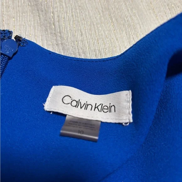 Calvin Klein Royal Blue Jumpsuit - Picture 3 of 5